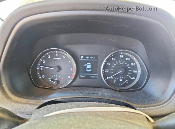 KMHH35LE5JU077189 2018 HYUNDAI ELANTRA Gray Սարքավորումների վահանակի տեսք