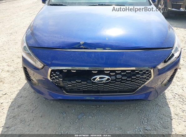 KMHH35LE5JU077323 2018 HYUNDAI ELANTRA GT Blue Вид спереду