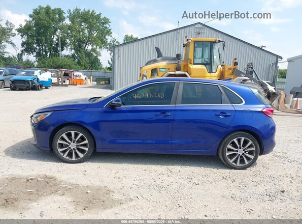 KMHH35LE5JU077323 2018 HYUNDAI ELANTRA GT Blue Панорамний вид салону 360°