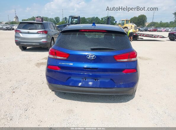 KMHH35LE5JU077323 2018 HYUNDAI ELANTRA GT Blue 