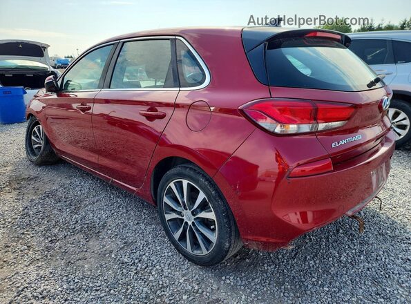 KMHH35LE6JU072535 2018 HYUNDAI ELANTRA Red Rear left
