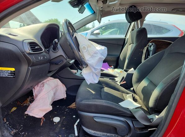 KMHH35LE6JU072535 2018 HYUNDAI ELANTRA Red Front interior view