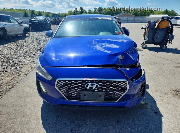 KMHH35LE6KU117619 2019 HYUNDAI ELANTRA Синий Вид спереди