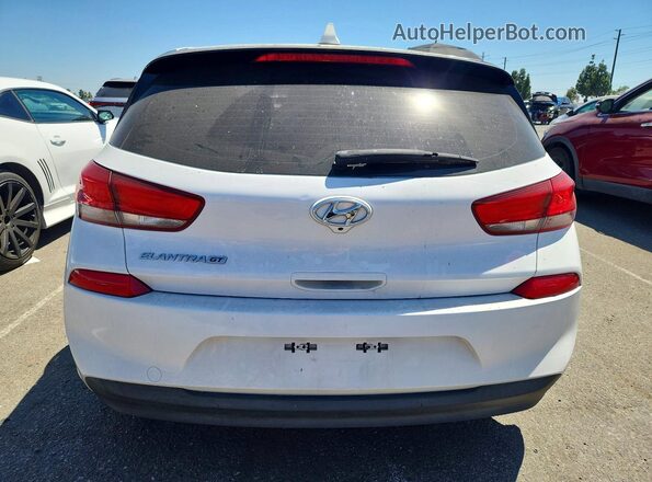 KMHH35LE7JU050284 2018 HYUNDAI ELANTRA White უკანა ხედი