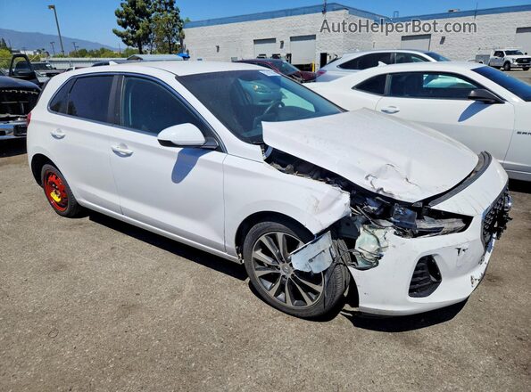 KMHH35LE7JU050284 2018 HYUNDAI ELANTRA White წინა მარჯვენა