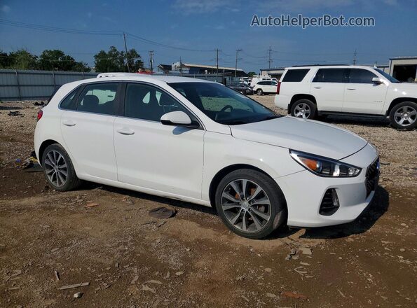 KMHH35LE7JU054870 2018 HYUNDAI ELANTRA White წინა მარჯვენა