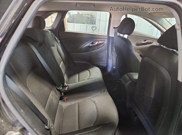 KMHH35LE8LU146458 2020 HYUNDAI ELANTRA Black Rear seats view