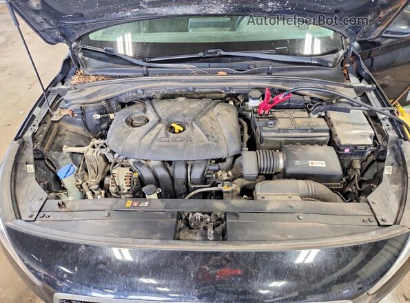 KMHH35LE8LU146458 2020 HYUNDAI ELANTRA Black Rear interior view