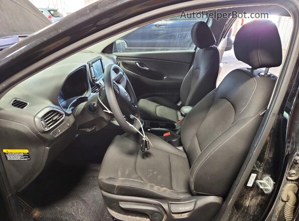 KMHH35LE8LU146458 2020 HYUNDAI ELANTRA Black Front interior view
