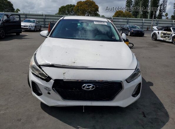 KMHH35LE9JU031168 2018 HYUNDAI ELANTRA White Widok z przodu