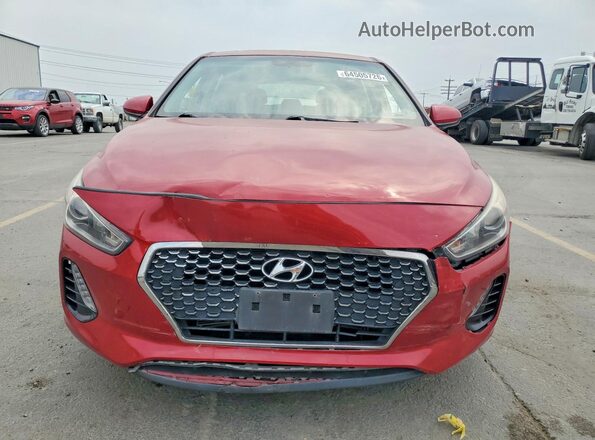 KMHH35LEXJU029252 2018 HYUNDAI ELANTRA Red Vista frontal