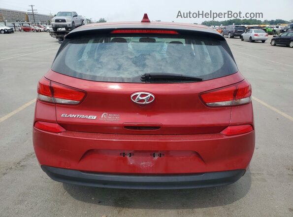 KMHH35LEXJU029252 2018 HYUNDAI ELANTRA Red Vista trasera