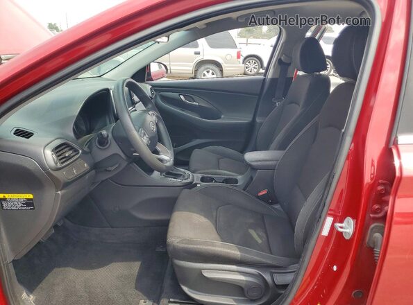 KMHH35LEXJU029252 2018 HYUNDAI ELANTRA Red Vista interior delantera
