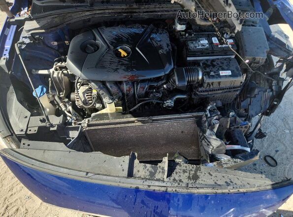 KMHH35LEXKU100340 2019 HYUNDAI ELANTRA Blue 
