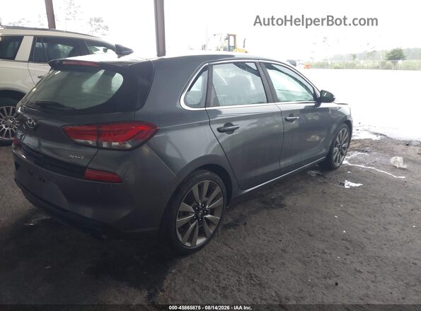 KMHH55LC0JU018236 2018 HYUNDAI ELANTRA GT Gray Задня права чверть