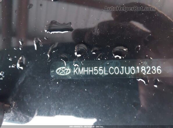 KMHH55LC0JU018236 2018 HYUNDAI ELANTRA GT Gray Вид підкапотного простору