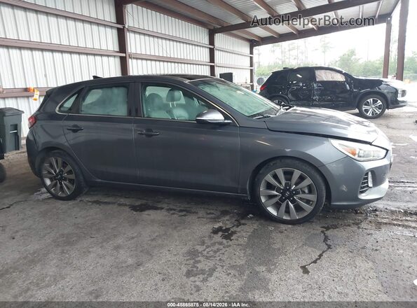 KMHH55LC0JU018236 2018 HYUNDAI ELANTRA GT Gray Вид задньої частини салону