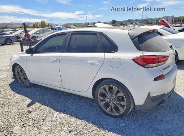 KMHH55LC1KU118511 2019 HYUNDAI ELANTRA White Trasero izquierdo