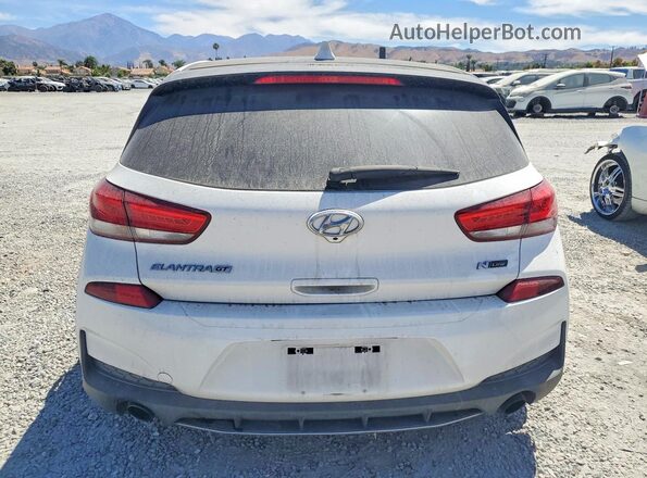 KMHH55LC1KU118511 2019 HYUNDAI ELANTRA White Vista trasera