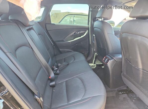 KMHH55LC2LU126621 2020 HYUNDAI ELANTRA Black Rear seats view