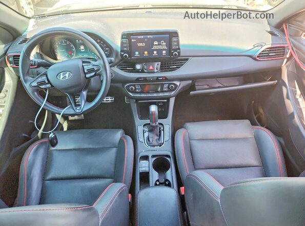 KMHH55LC2LU126621 2020 HYUNDAI ELANTRA Black Dashboard view