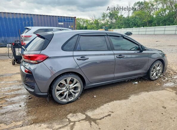 KMHH55LC5KU092432 2019 HYUNDAI ELANTRA Charcoal უკანა მარჯვენა