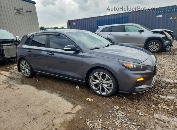 KMHH55LC5KU092432 2019 HYUNDAI ELANTRA Charcoal წინა მარჯვენა