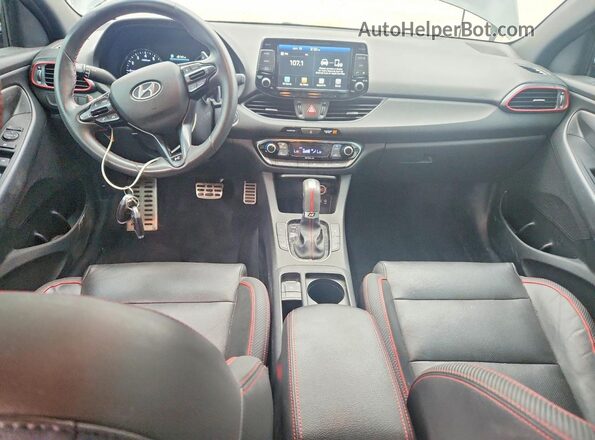 KMHH55LC5KU092432 2019 HYUNDAI ELANTRA Charcoal წინა პანელის ხედი