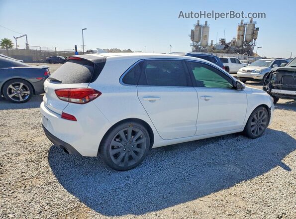 KMHH55LC7JU011249 2018 HYUNDAI ELANTRA White უკანა მარჯვენა