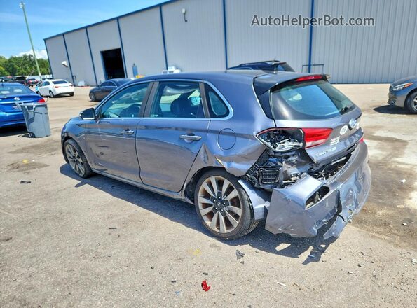 KMHH55LC7JU022641 2018 HYUNDAI ELANTRA Серый Задняя левая четверть