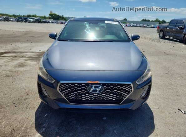 KMHH55LC7JU022641 2018 HYUNDAI ELANTRA Серый Вид спереди