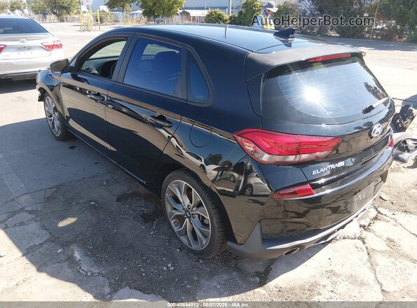 KMHH55LC7LU143866 2020 HYUNDAI ELANTRA GT Black უკანა მარცხენა