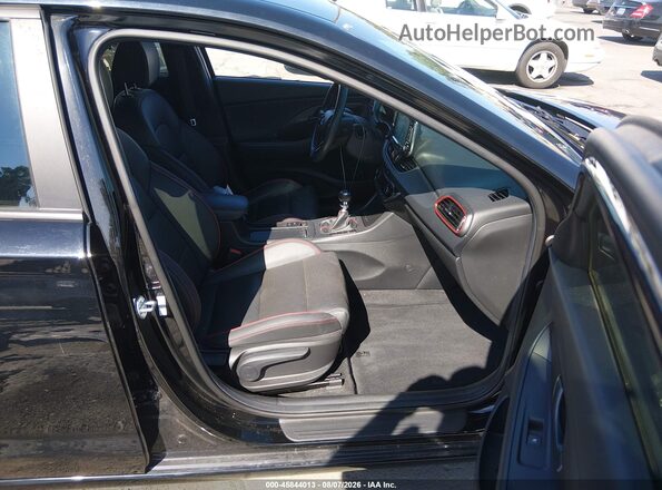 KMHH55LC7LU143866 2020 HYUNDAI ELANTRA GT Black წინა სალონის ხედი