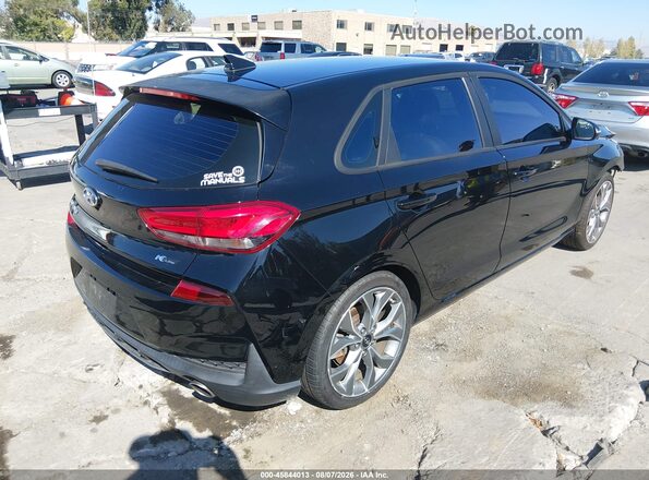 KMHH55LC7LU143866 2020 HYUNDAI ELANTRA GT Black უკანა მარჯვენა