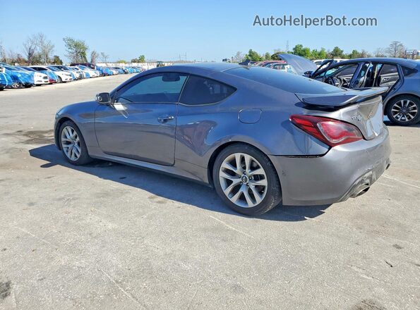 KMHHT6KJ2GU135627 2016 HYUNDAI GENESIS Серебряный Задняя левая четверть
