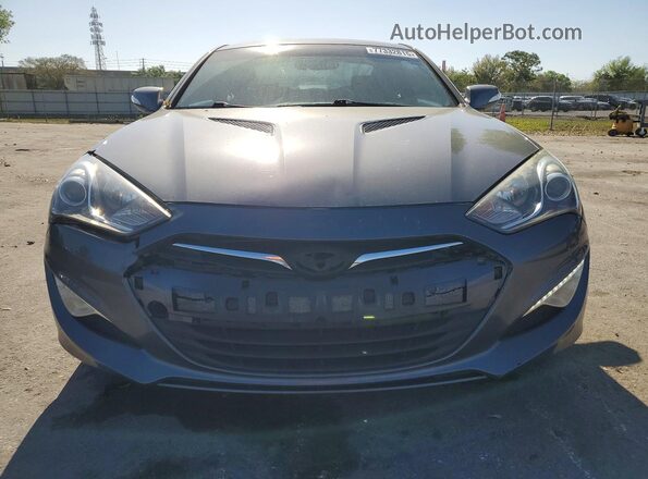 KMHHT6KJ2GU135627 2016 HYUNDAI GENESIS Серебряный Вид спереди