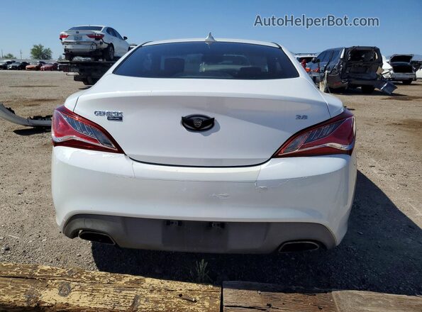 KMHHT6KJ4GU133751 2016 HYUNDAI GENESIS Белый Вид сзади