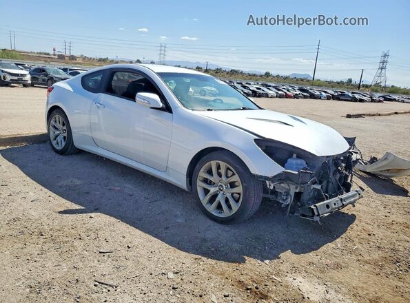 KMHHT6KJ4GU133751 2016 HYUNDAI GENESIS Белый Передняя правая четверть