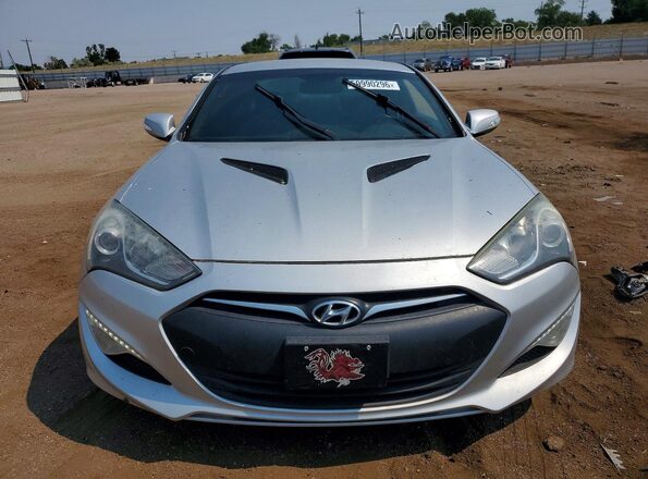 KMHHT6KJ8GU134269 2016 HYUNDAI GENESIS Silver Вид спереду