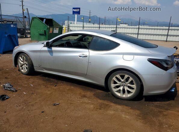 KMHHT6KJ8GU134269 2016 HYUNDAI GENESIS Silver Задня ліва чверть