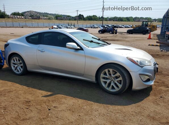 KMHHT6KJ8GU134269 2016 HYUNDAI GENESIS Silver Передня права чверть