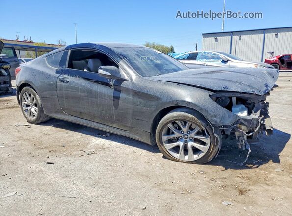 KMHHT6KJXGU134581 2016 HYUNDAI GENESIS Черный Передняя правая четверть