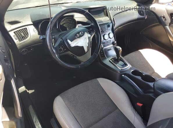 KMHHT6KJXGU134581 2016 HYUNDAI GENESIS Черный Вид панели приборов