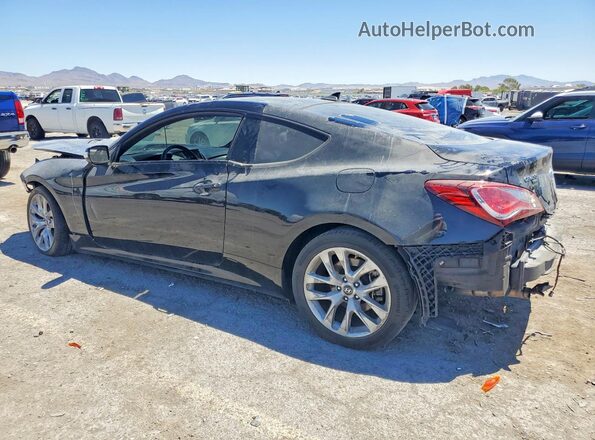 KMHHT6KJXGU134581 2016 HYUNDAI GENESIS Черный Задняя левая четверть