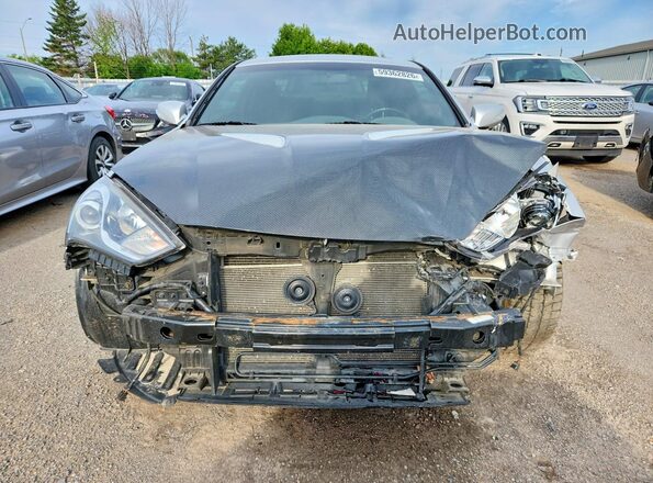 KMHHU6KJ4GU135951 2016 HYUNDAI GENESIS Silver Вид спереду