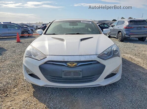 KMHHU6KJXGU136845 2016 HYUNDAI GENESIS White Vista frontal