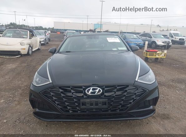 KMHL14JA0NA227159 2022 HYUNDAI SONATA Black Սալոնի հետևի տեսք