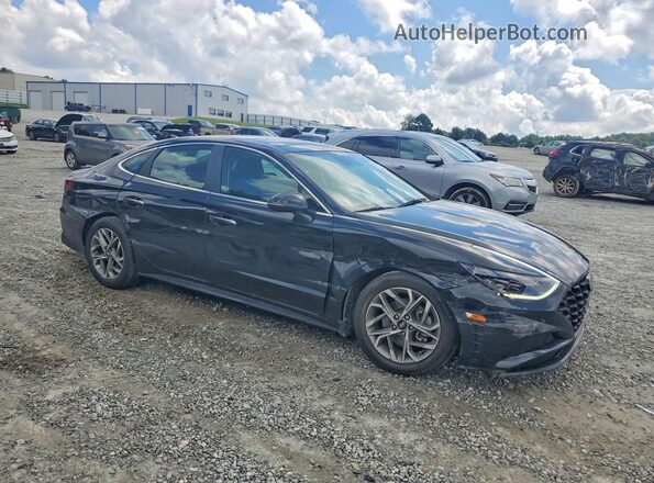 KMHL14JA0PA303692 2023 HYUNDAI SONATA Black Przód prawy