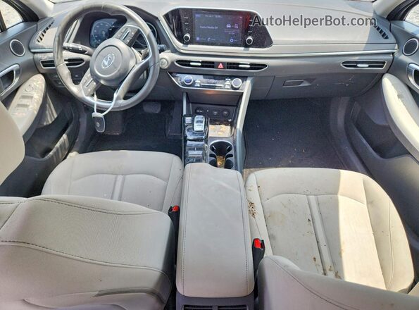 KMHL14JA2NA225431 2022 HYUNDAI SONATA Gray Առջևի վահանակի տեսք