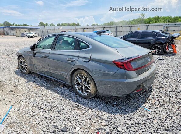 KMHL14JA2NA225431 2022 HYUNDAI SONATA Gray Հետևի ձախ